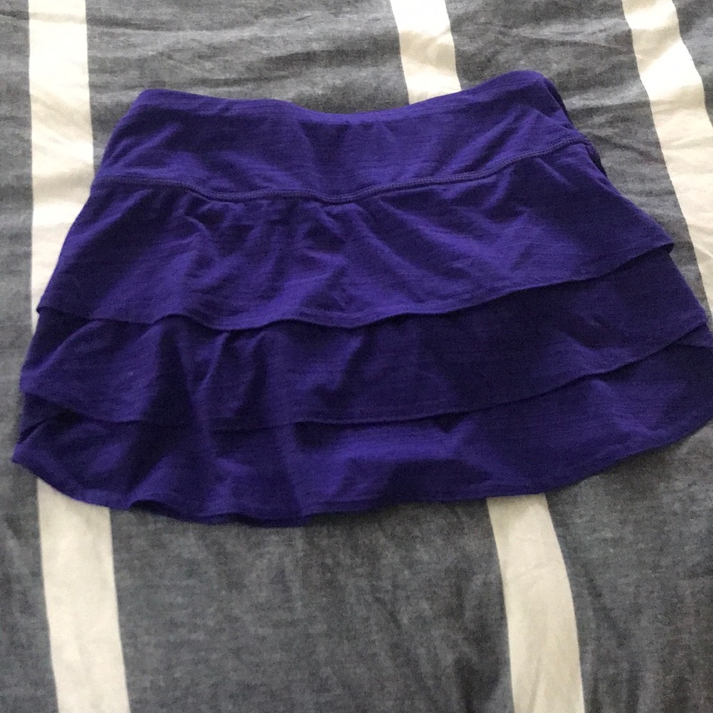 Athleta Purple Size XS Striped Swagger Skort